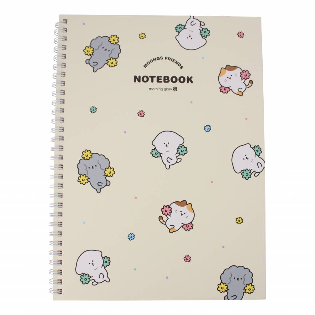 Moongs notebook hardcover