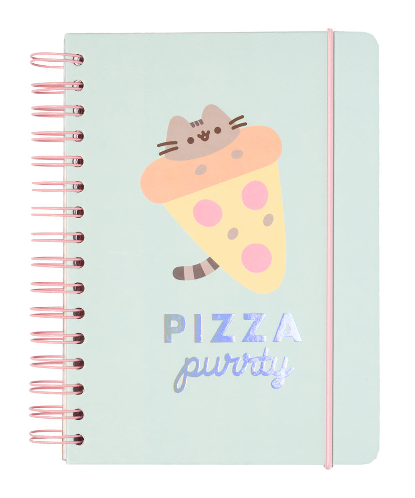 Pusheen hardcover bullet journal - Pizza purrty