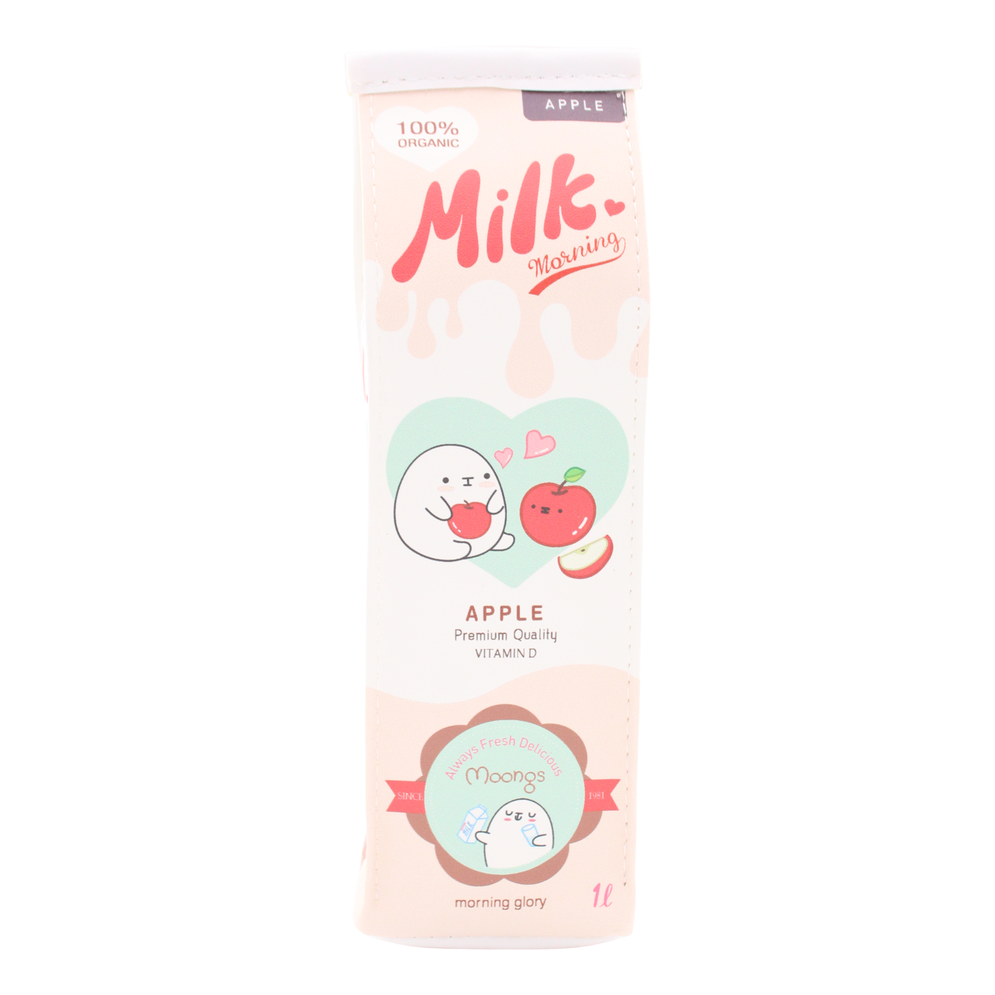 Moongs melkpak etui - appel