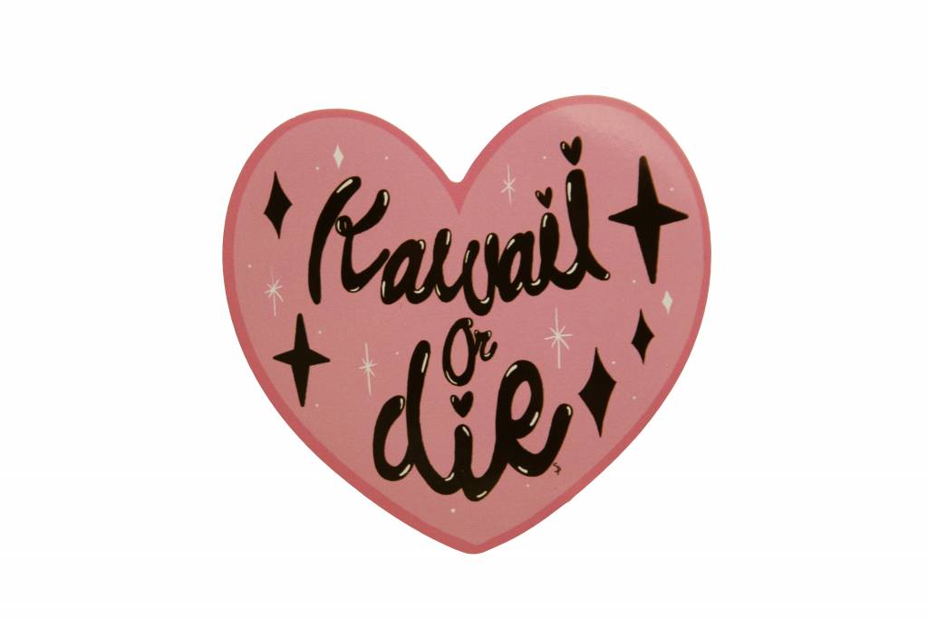 Frilly Pops Kawaii or Die - sticker