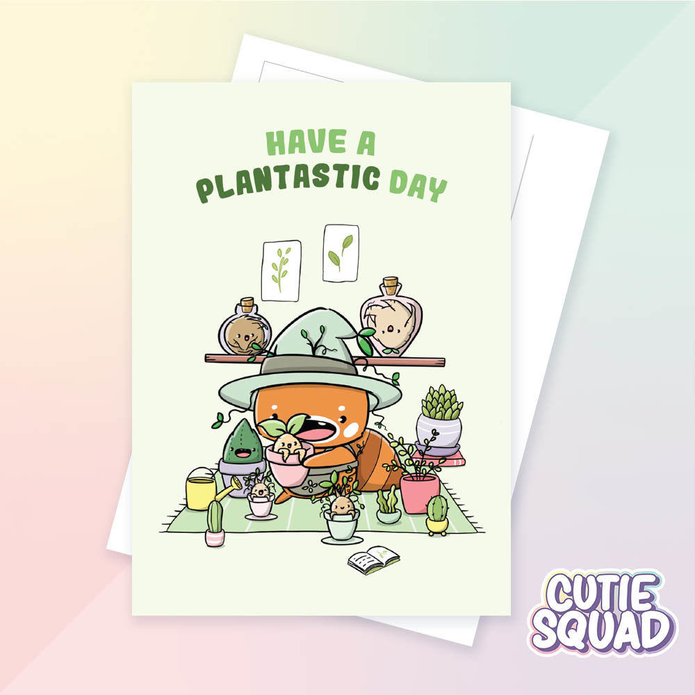 CutieSquad Ansichtkaart Have a plantastic day - 