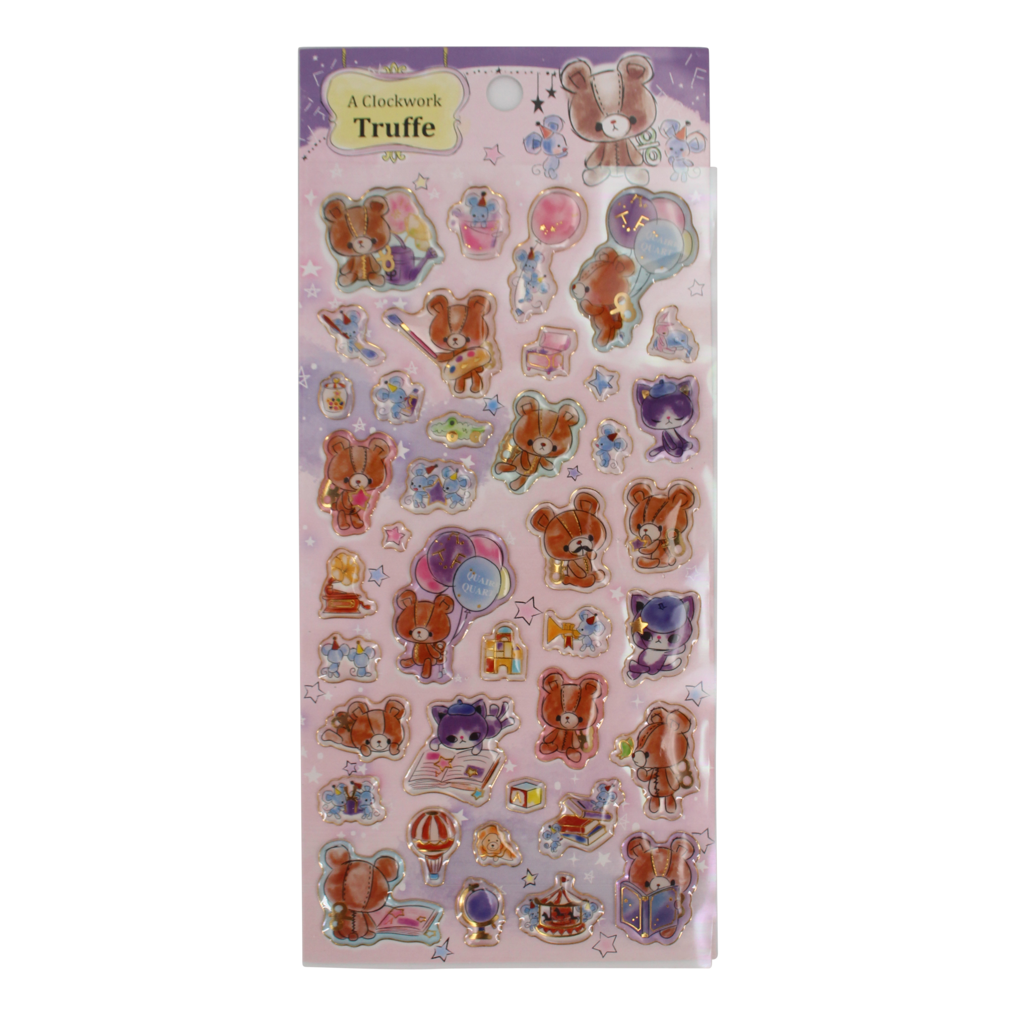 - Clockwork Truffe puffy stickers
