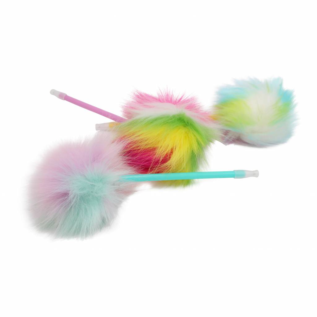 - Pom Pom pen regenboog