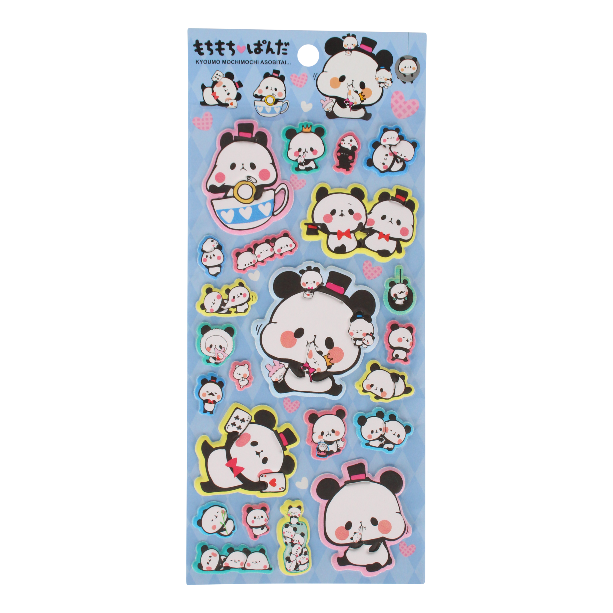- Panda Puffy Stickers (div)