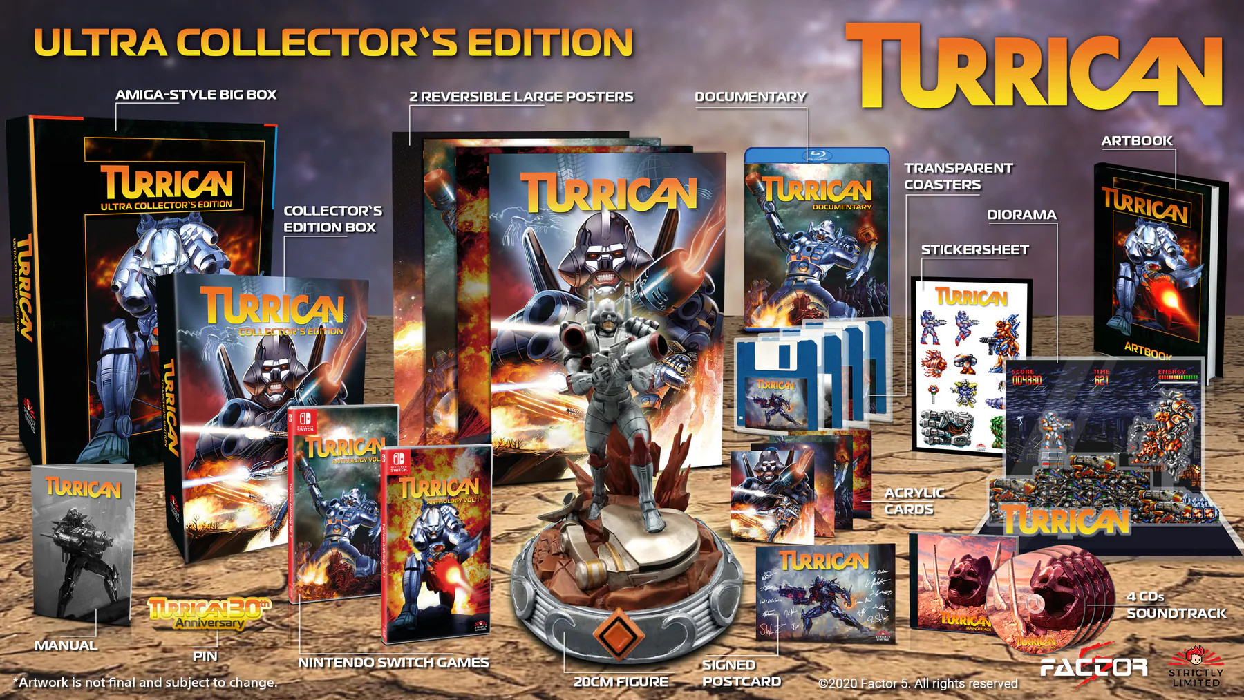Strictly Limited Games Turrican Ultra Collector's Edition