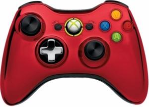 Microsoft Xbox 360 Wireless Controller Chrome (Red Limited Edition)