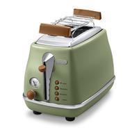 DeLonghi Icona Tosti apparaat CTOV2103.GR (200V-240V) - Groen