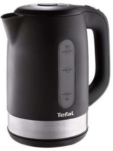 TEFAL Wasserkocher KO 3308 Schwarz / Edelstahl