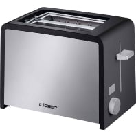 Cloer 3210 Toaster Grau, Schwarz