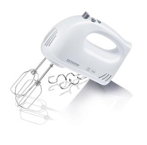 SEVERIN Handmixer HM 3820, 300 Watt, weiß / grau