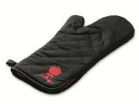 Grillhandschuh 6472, schwarz mit rotem Kettle, Handschuhe
