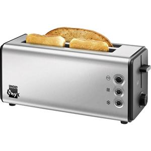 Unold Toaster Onyx Duplex 38915, 2 lange Schlitze, für 4 Scheiben, 1400 W