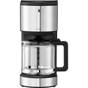 WMF Kaffeeautomat Stelio aroma Glas, silber/schwarz, schwarz/silber