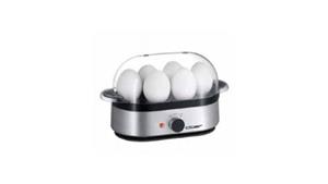 Cloer 6099 alu matt - Egg boiler for 6 eggs 400W 6099 alu matt