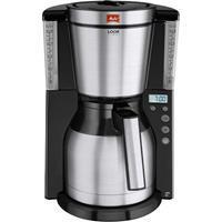 melitta Look IV Therm Timer Zwart/RVS Koffiezetapparaat