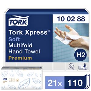 Tork Xpress Multifold Handtuchpapier, 212 x 340 mm, Z-Falz