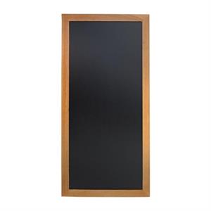 Securit lange Wandtafel Teakoptik 120 x 56cm