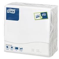 Tork tissue servet 39x39cm 2-laags 1/4-vouw wit 12x150 - set van 12 x 150
