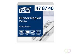 Tork tissue servet 39x39cm 2-laags 1/4-vouw wit 12x150 - set van 12 x 150