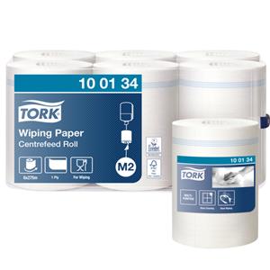 Tork Multirol M standaard handdoek 1 laags. wit. velbreedte 24.5 cm (doos 6 x 275 meter)