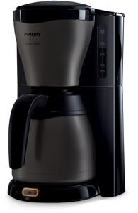 philips koffiefilter apparaat HD7547/80 zwart/titanium