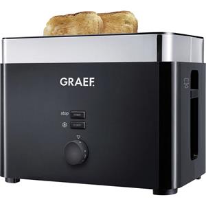 Graef TO62 Broodrooster 1000W Zwart