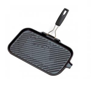 LE CREUSET GMBH Steak-Grillfpanne, 36x20 cm, schwarz, schwarz