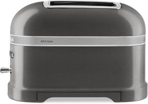 Kitchenaid Toaster Artisan 5KMT2204EMS, 2-Scheiben, medallion silber, silber