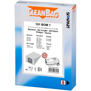 Cleanbag 101bom1 Stofzak Bomann Cb915-916-919