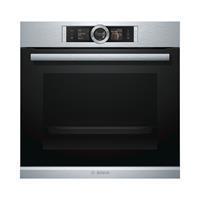 Bosch HSG636BS1. Grootte oven: Groot, Soort oven: Elektrische oven, Totale binnen capaciteit (ovens): 71 l. Apparaatplaatsing: Ingebouwd, Kleur van het product: Zwart, Roestvrijstaal, Soort bediening: