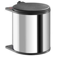 Hailo - Hailo Big Box 15 Liter Rvs/donkerbruin