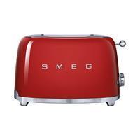 SMEG Toaster Rot für 2 Scheiben