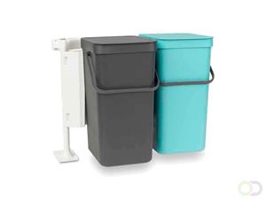 Brabantia Sort & Go Inbouwemmer 32 Liter (2x16 L)