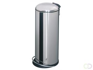 Hailo Prullenbak pedaalemmer Trento TOPdesign 26 liter  RVS