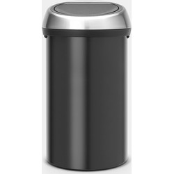 Brabantia Touch Bin Afvalemmer 60 Liter Vingerafdrukvrij