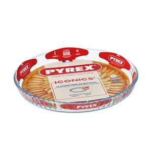 Pyrex taartvorm glas 1,8L 31x31cm 5-6 personen