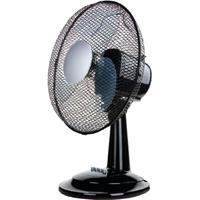 Domo Tischventilator 30 cm 40 W  Schwarz