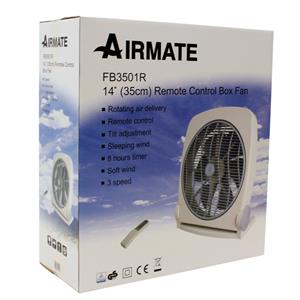 Airmate boxventilator Ø35cm met afstandsbediening