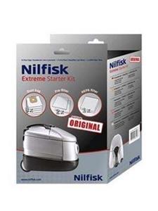 Set mit 8 Beuteln + 2 Vorfiltern + 1 Filter für extremen Staubsauger - 107403113 - nilfisk