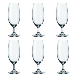 LEONARDO Bierglas 6er-Set Daily transparent