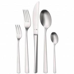 WMF Besteck-Set WMF Corvo Besteckset 6 Personen, 30-teilig, eingesetzte Messerklinge, Cromargan protect Edelstahl mattiert, kratzbeständig, spülmaschinengeeignet