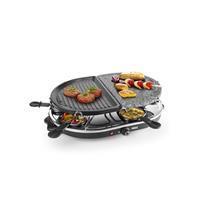 Princess 162710 Raclette 8 Oval Stone &amp; Grill Party