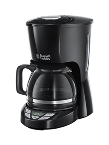 Russell Hobbs Filterkaffeemaschine Textures Plus 22620-56, 1,25l Kaffeekanne, Permanentfilter 1x4