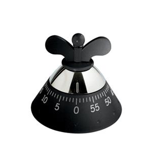 Alessi Küchentimer Kitchen Timer schwarz