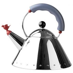 ALESSI Bird Fluitketel 9093, 2L blauw