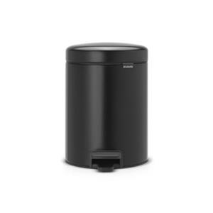 Brabantia pedaalemmer newicon 5 liter matt black