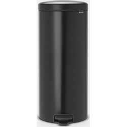 Brabantia pedaalemmer newlon 30 liter matt black