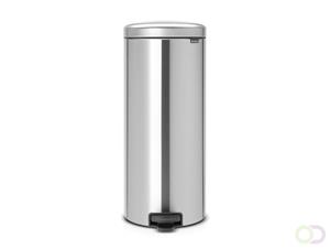 Brabantia Pedaalemmer prullenbak newIcon 30 ltr met metalen binnenemmer  mat RVS