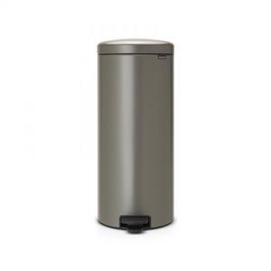 Brabantia pedaalemmer newlon 30 liter platinum