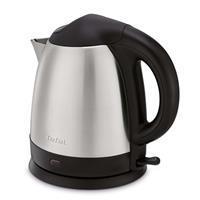 Kompakter Wasserkocher 1,2l 1800w edelstahl/schwarz - ki431d10 Tefal